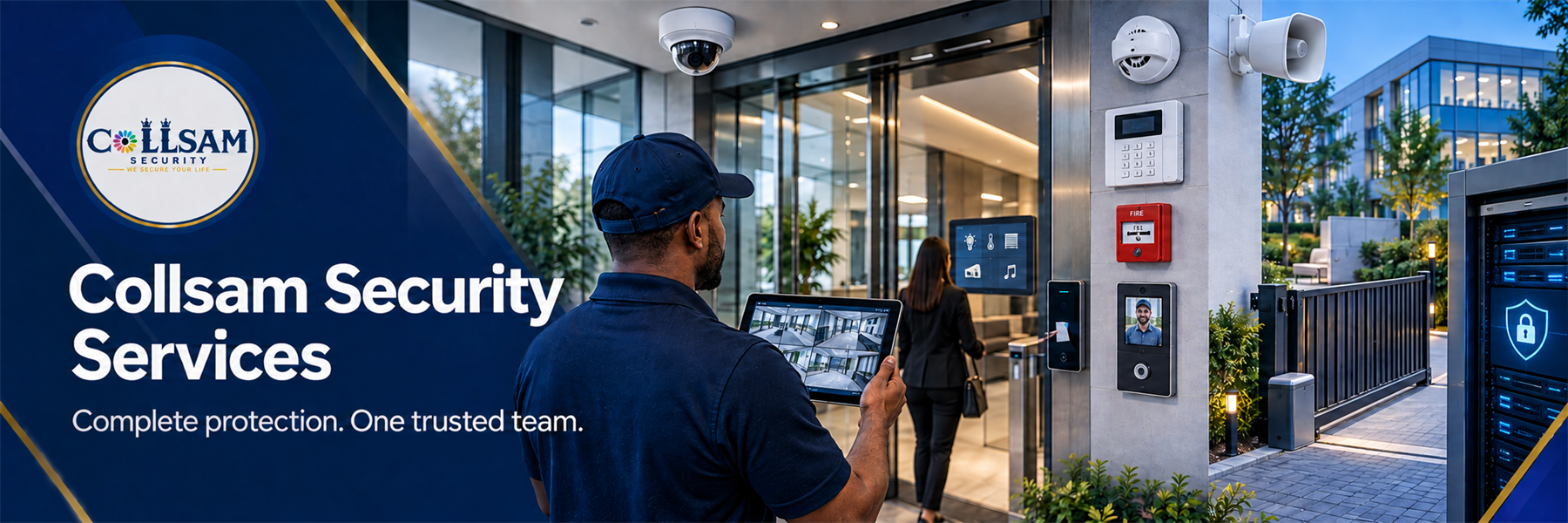 Collsam Security Services Collsam Security services for integrated property protection