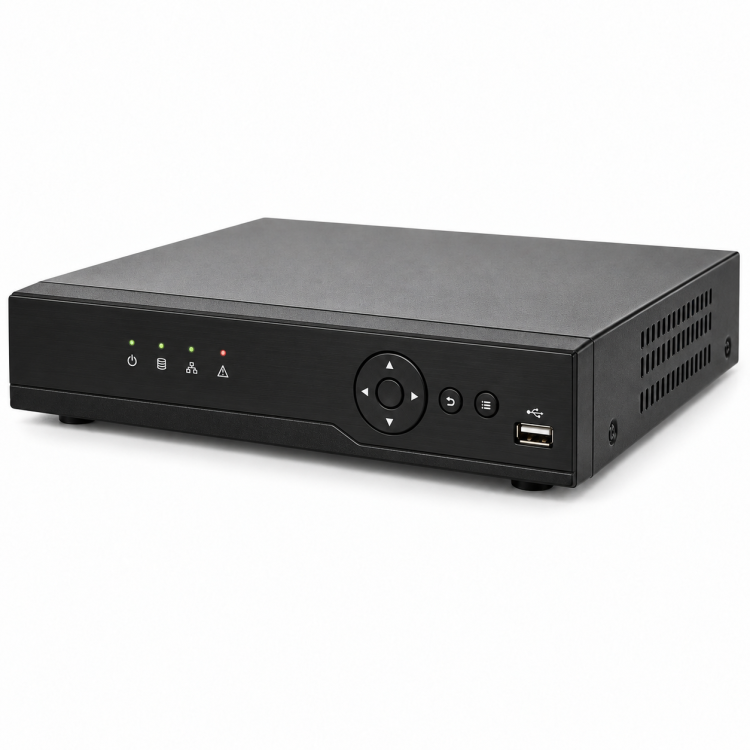 Telpix TVST-AR324-8 8-channel Penta-brid DVR right-side view
