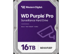 Western Digital WD161PURP 16TB WD Purple Pro surveillance hard drive front view