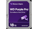 Western Digital WD181PURP 18TB WD Purple Pro surveillance hard drive front view