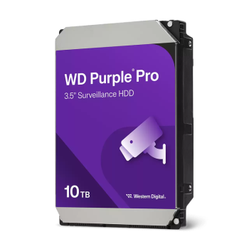 Western Digital WD101PURP 10TB hard drive right-side view