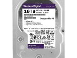 Western Digital WD101PURP 10TB WD Purple Pro surveillance hard drive front view