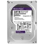 Western Digital WD101PURP 10TB WD Purple Pro surveillance hard drive front view