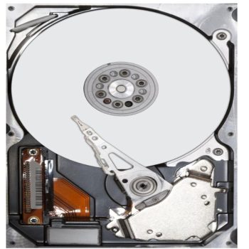 Western Digital WD10PURZ 1TB hard drive mechanical components