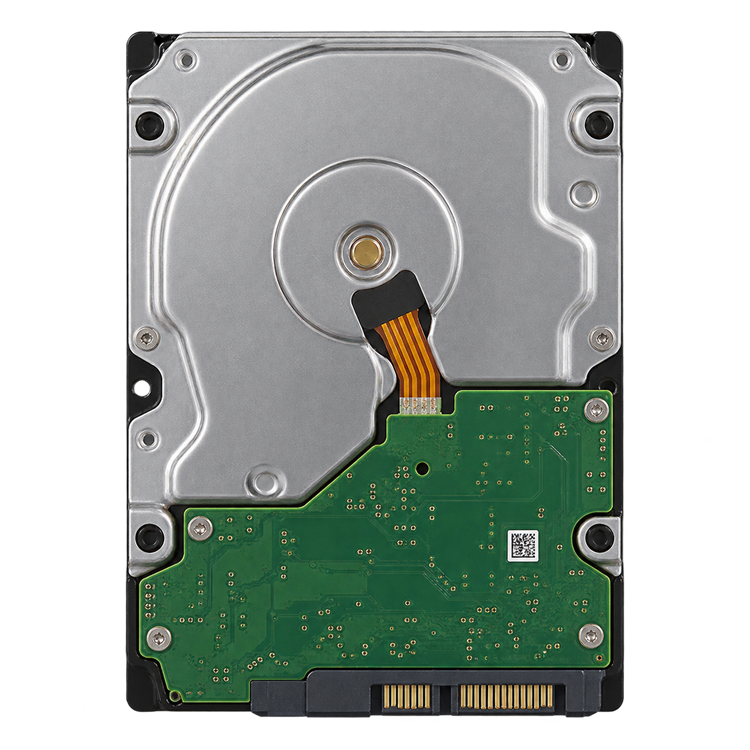 Western Digital WD142PURP 14TB WD Purple Pro hard drive mechanical underside