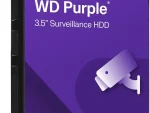 WD23PURZ WD Purple DVR storage drive right-angle view