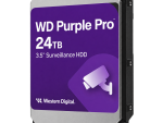 WD240PURP 24TB WD Purple Pro surveillance hard drive right-side view