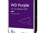 Western Digital WD85PURZ 8TB surveillance hard drive right-angle view