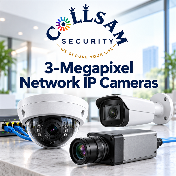 3-Megapixel Network IP Cameras