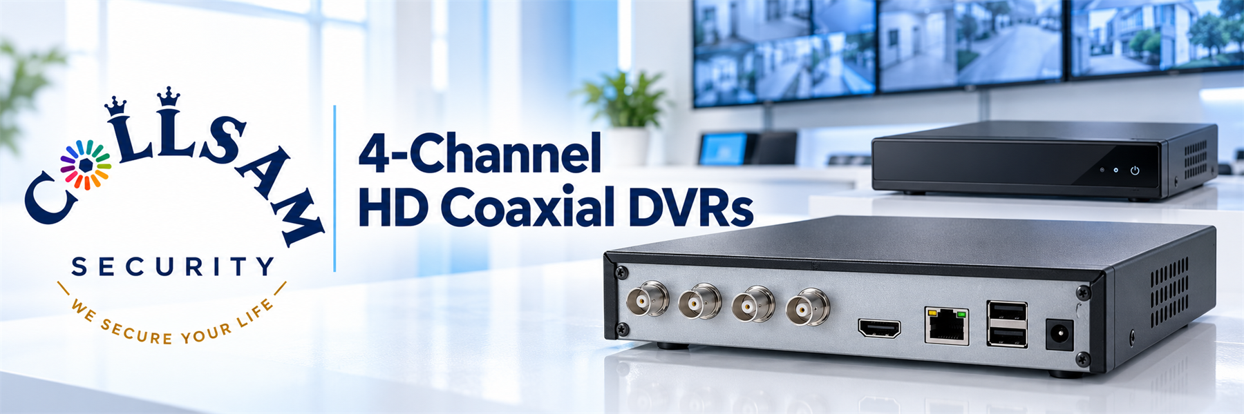4-Channel HD Coaxial DVRs