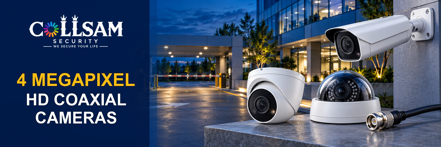 4-Megapixel HD Coaxial Cameras