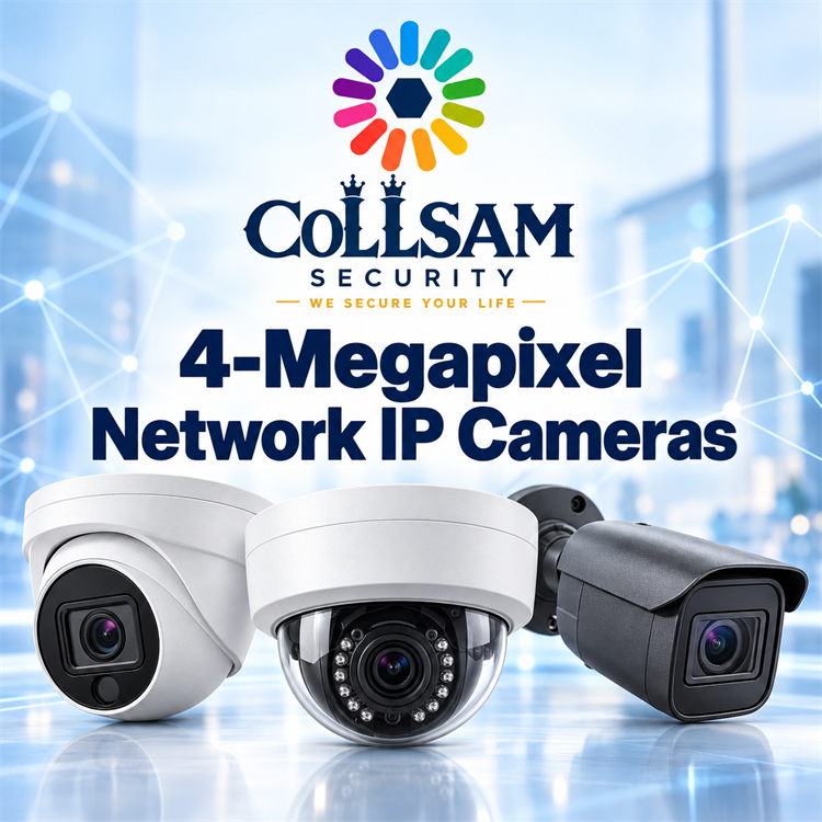 4-Megapixel Network IP Cameras