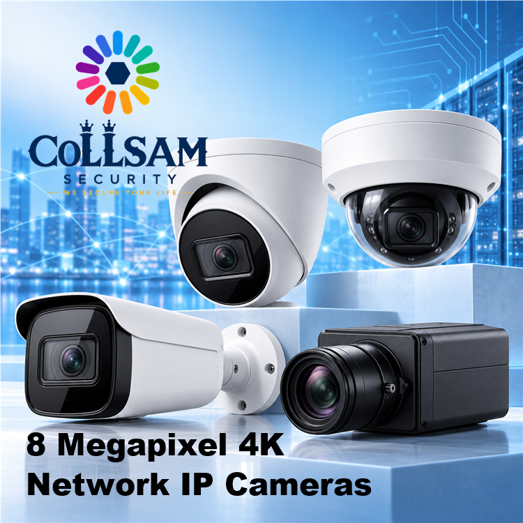 8-Megapixel 4K Network IP Cameras