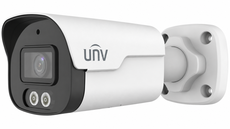 Uniview IPC2124SB-ADF28KM-DL-I1 4MP bullet camera left view