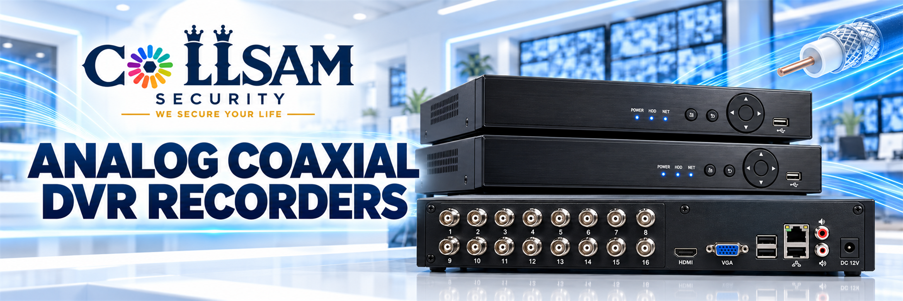 Analog Coaxial DVR Recorders