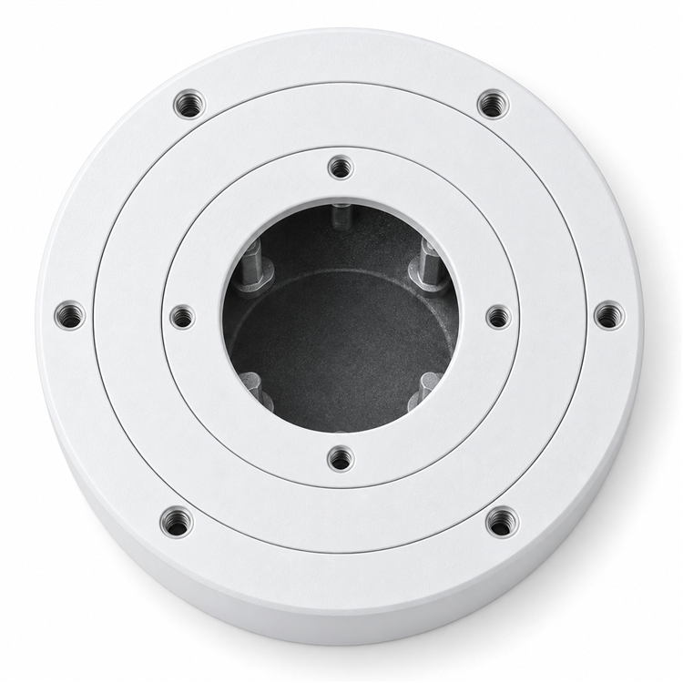 ENS camera junction box top view for B11-W mounting