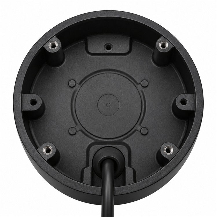 B8-G black camera junction box bottom view