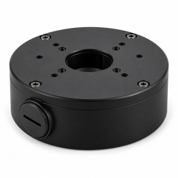 B8-G black camera junction box front angled view