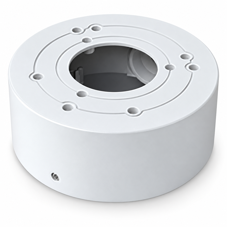 ENS B8-W White Camera Junction Box Front View