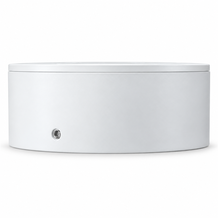 ENS B8-W White Camera Junction Box Side View