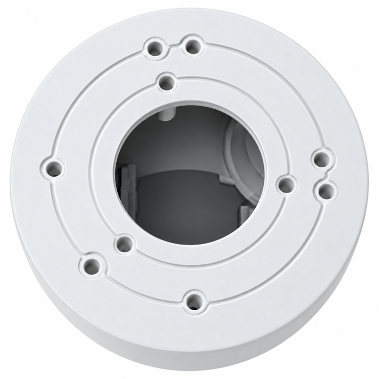 ENS B8-W White Camera Junction Box Top View