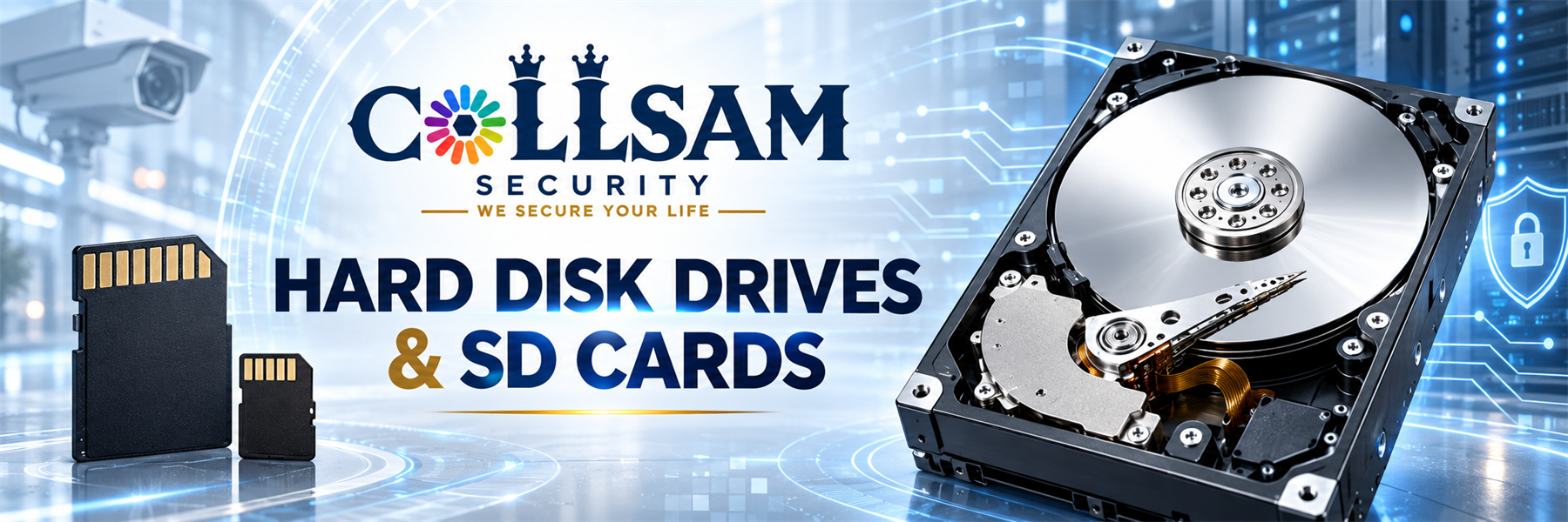 Hard Disk Drives and SD Cards