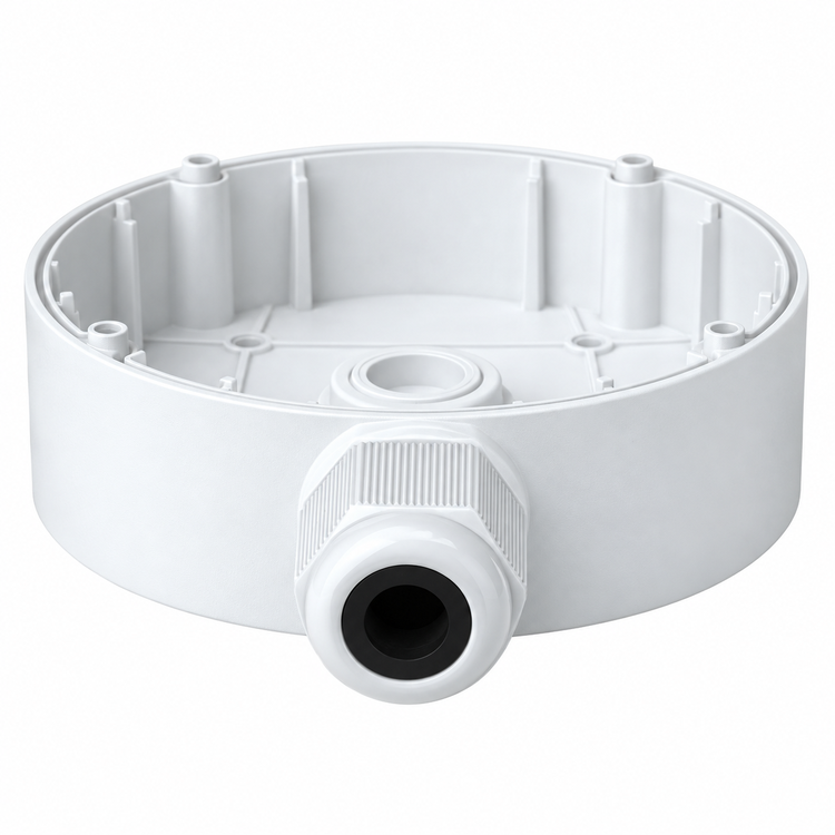 ENS B10-W white camera junction box front view