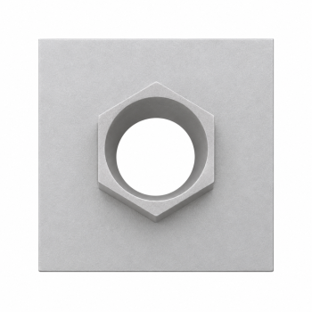 ENS DCM-60 gypsum-board ceiling camera mount top view