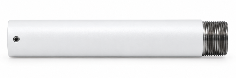 ENS EX-200W white 200 mm camera extension tube front profile