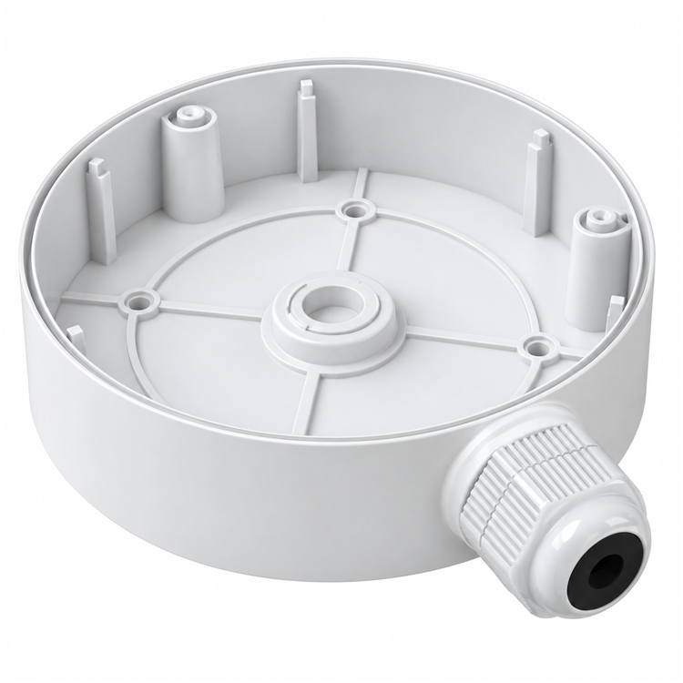 ENS Security B-131W camera junction box right view