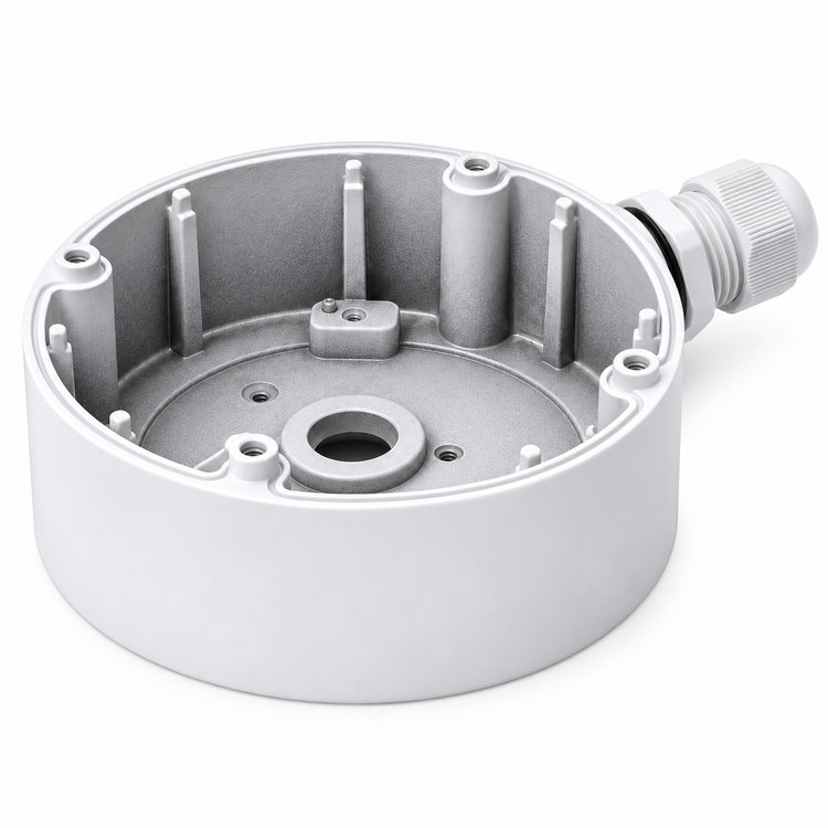 ENS Security B6-W-2 camera bracket right-side view
