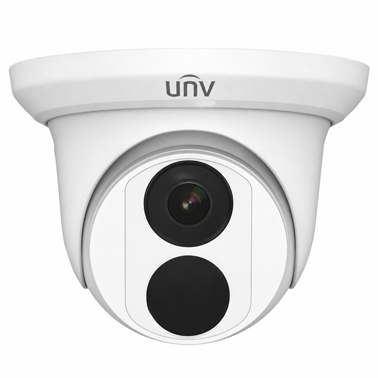 Uniview EC-T4F28M-V4 4MP fixed turret network camera front view
