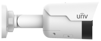 Uniview IPC2124SB-ADF28KMC-I1 4MP TriGuard mini bullet camera right side view