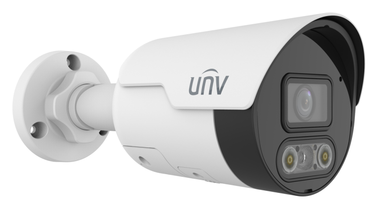 Uniview IPC2124SR-ADF28KMC-DL-H3 4MP dual-light bullet network camera, right view